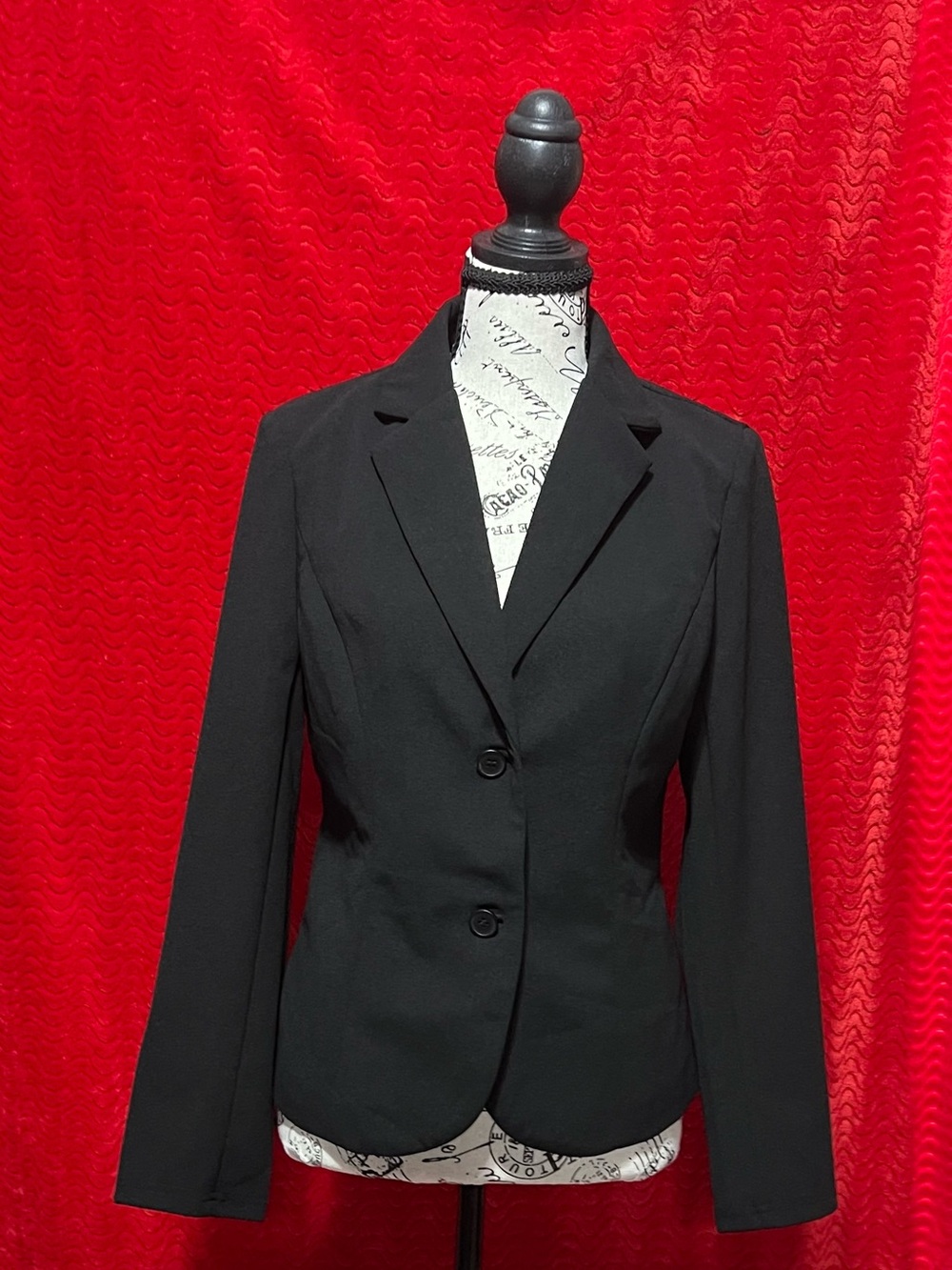 Classic Women’s Black Blazer Jacket